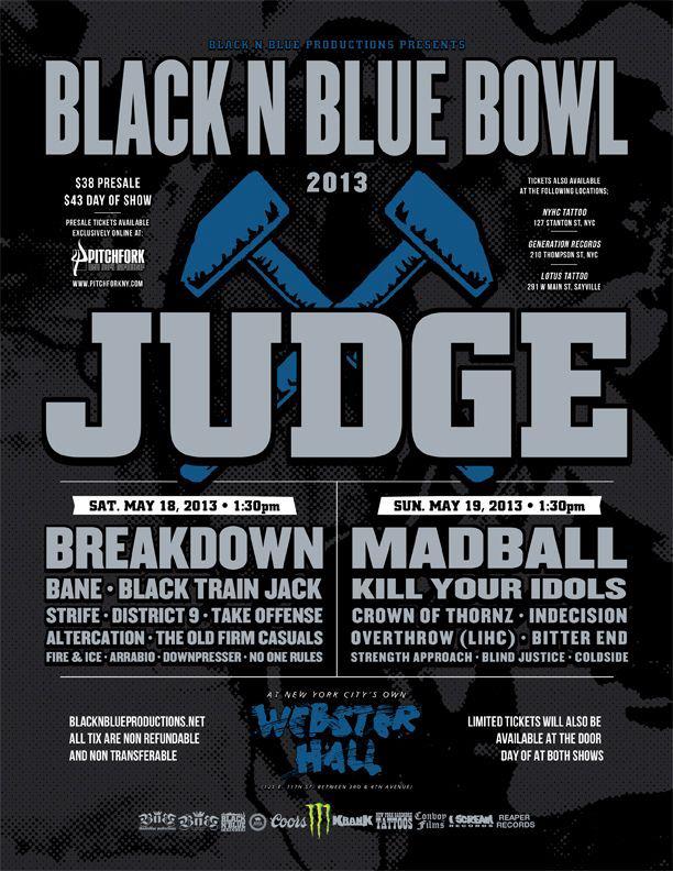 Black N Blue Bowl 2013 Poster